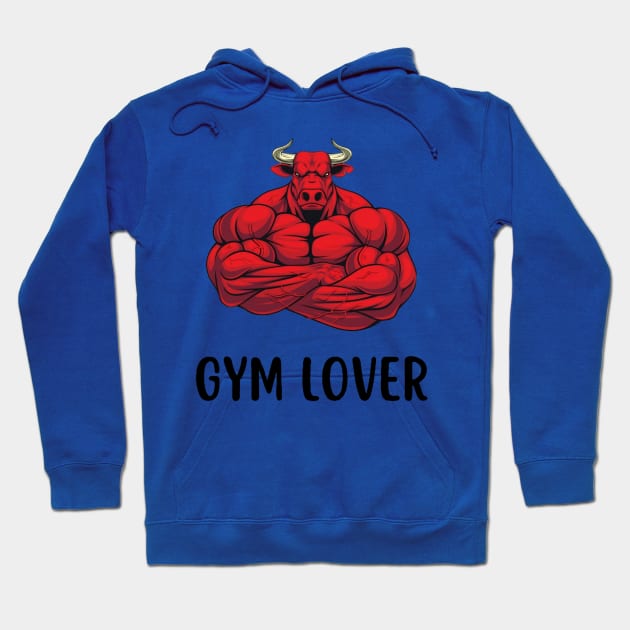 Gym lover bull classic Hoodie by matguy